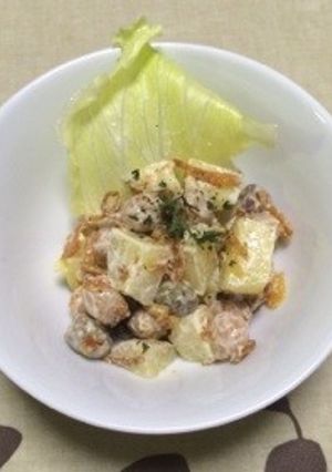 簡単に！ちょっとオトナのポテトサラダ-レシピのメイン写真