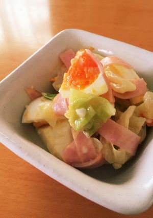 まぜてマジックでボリュームサラダ！-レシピのメイン写真