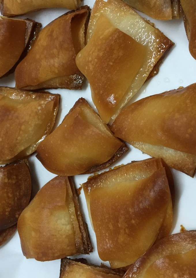 乳・卵アレルギー対応　餃子の皮で作るパイ-レシピのメイン写真