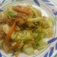 カレー味 豚と野菜の炒め物