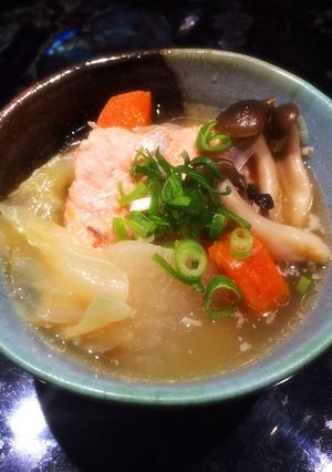 野菜たっぷりあら汁-レシピのメイン写真