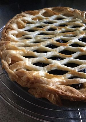 Cチーズカスタードとブルーベリーのパイ-レシピのメイン写真