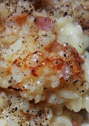 残りご飯で１人飯♪Wチーズリゾット☆-レシピのメイン写真