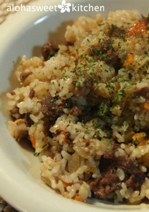 コストコのプルコギビーフでプルコギ炒飯-レシピのメイン写真