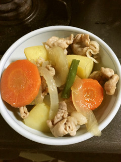 牛肉・大豆アレルギー対応 肉じゃが-レシピのメイン写真