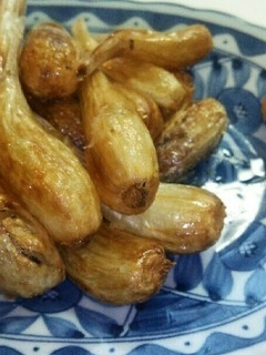 らっきょうの素揚げ、ホクホク!-レシピのメイン写真