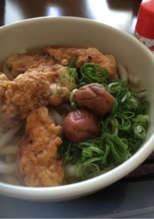鳥天うどん-レシピのメイン写真