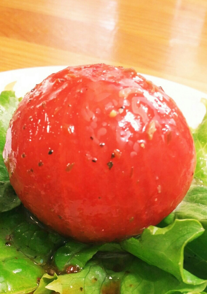 まるごとトマトのサラダ-レシピのメイン写真