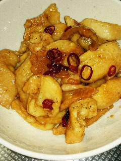 鶏皮の甘辛煮食べたい-レシピのメイン写真