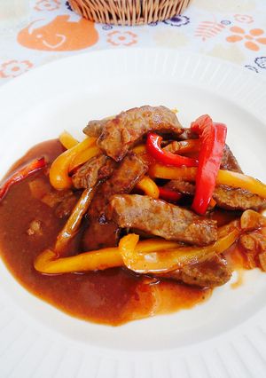 牛肉のオレンジジュース炒め-レシピのメイン写真