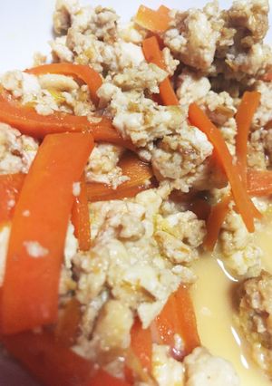 にんじん炒り豆腐-レシピのメイン写真