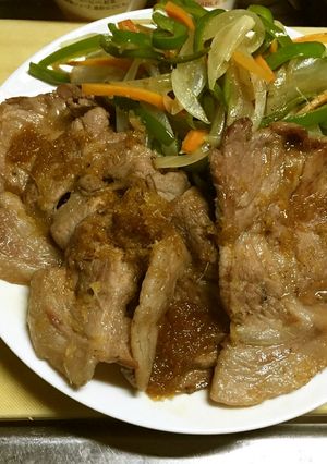 大豆アレルギー対応　豚の生姜焼き-レシピのメイン写真