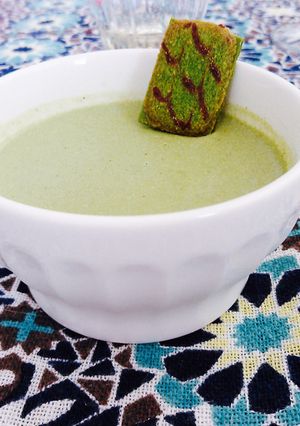 ココナッツミルク入り抹茶ムース-レシピのメイン写真