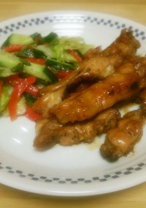生姜とレモンの照り焼きチキン-レシピのメイン写真