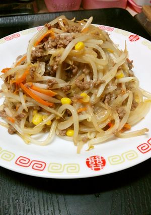 味噌ラーメン風♪もやし炒め-レシピのメイン写真