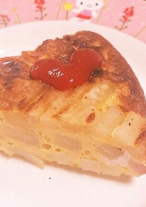 簡単！美味しい！スパニッシュオムレツ⭐-レシピのメイン写真