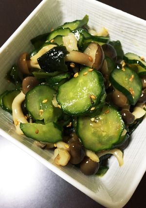 さっぱり！きゅうりとしめじの中華風酢の物-レシピのメイン写真
