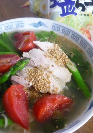 サラダだった?ラーメン-レシピのメイン写真