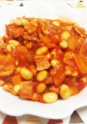 ポークビーンズ-レシピのメイン写真