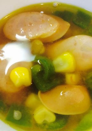 コンソメスープ☆ケチャップ風味-レシピのメイン写真