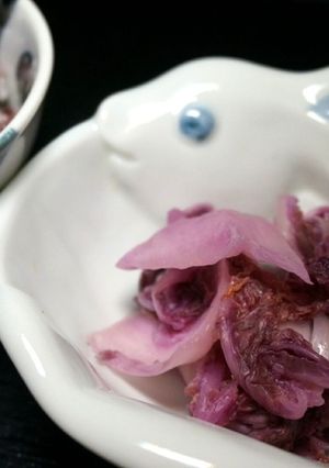 紫白菜の浅漬け-レシピのメイン写真
