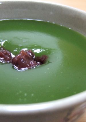 あずき抹茶くず湯-レシピのメイン写真