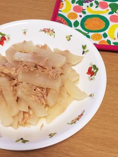 簡単!大根とツナの煮物-レシピのメイン写真