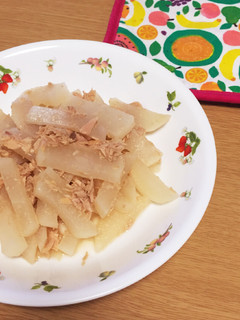 簡単!大根とツナの煮物-レシピのメイン写真
