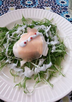 豆腐と生ハムのサラダ-レシピのメイン写真