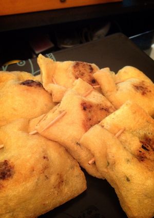 簡単☆油揚げのツナコーン包み焼き-レシピのメイン写真
