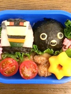 キャラ弁!簡単!男の子が喜ぶ電車弁当②-レシピのメイン写真