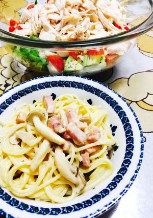 簡単すぎて美味しすぎるカルボナーラ-レシピのメイン写真