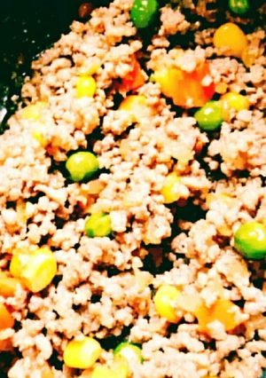 野菜たっぷりそぼろ-レシピのメイン写真