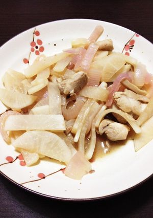 フライパンだけ！鶏肉と大根のさっぱり煮-レシピのメイン写真