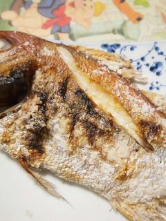 お食い染めにも☆鯛塩焼き-レシピのメイン写真