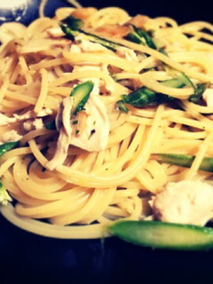 アスパラと鳥ささみのパスタ-レシピのメイン写真
