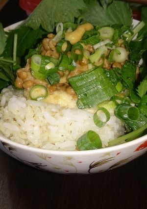 〆の納豆どんぶり♪-レシピのメイン写真
