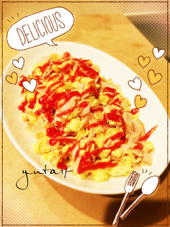 簡単ちゃちゃっとハムたま-レシピのメイン写真
