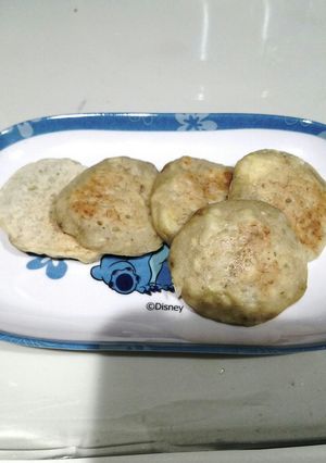 離乳食 中期 バナナパンケーキ-レシピのメイン写真