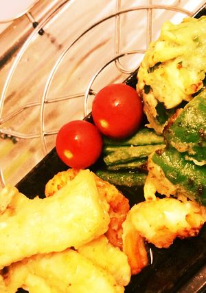 簡単♡お料理初心者が作ったかき揚げ♡-レシピのメイン写真