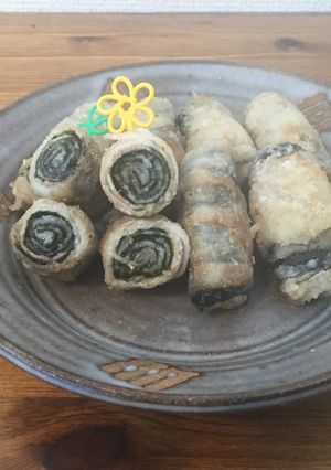 お弁当に♪♪簡単豚バラの海苔巻き♪♪-レシピのメイン写真
