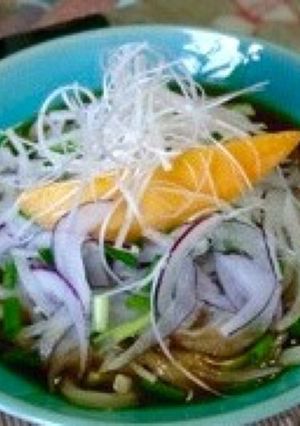 冷やしカレー素麺-レシピのメイン写真