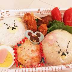 くまの学校ランチ-レシピのメイン写真