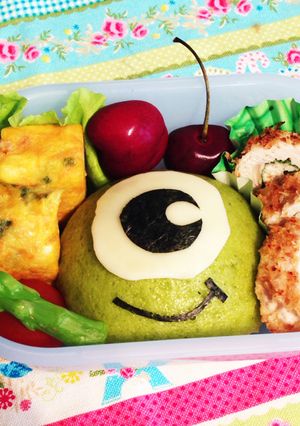簡単キャラ弁♡モンスターズインク♡-レシピのメイン写真