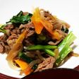 牛肉と残り野菜のすき焼き風