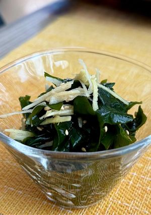 さっぱり！わかめの生姜ポン酢和え-レシピのメイン写真