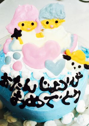簡単☆キキララ アイスケーキ-レシピのメイン写真
