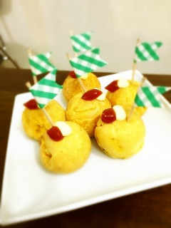 にんじんパンケーキボール-レシピのメイン写真