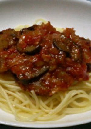 ●パスタ●なすのピリ辛トマトソース-レシピのメイン写真