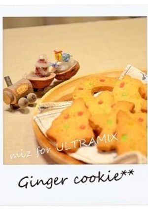 ジンジャークッキー-レシピのメイン写真